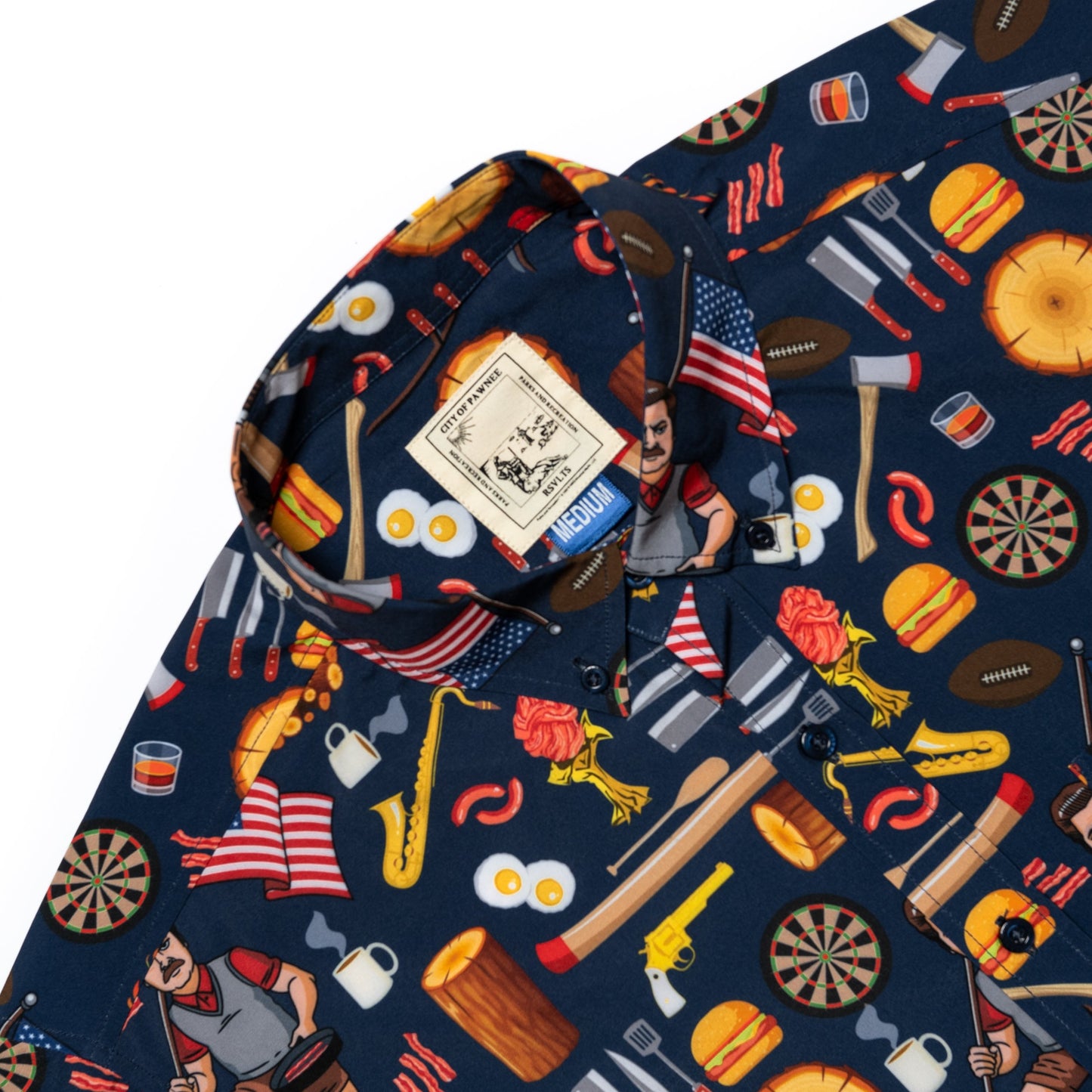 Parks and Recreation Ron Swanson's Shirt of Greatness Button Down Shirt