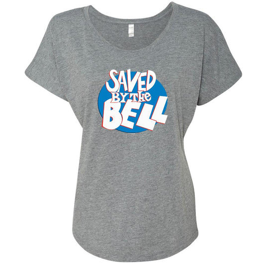 Saved By The Bell Women's Tri-Blend Dolman T-Shirt