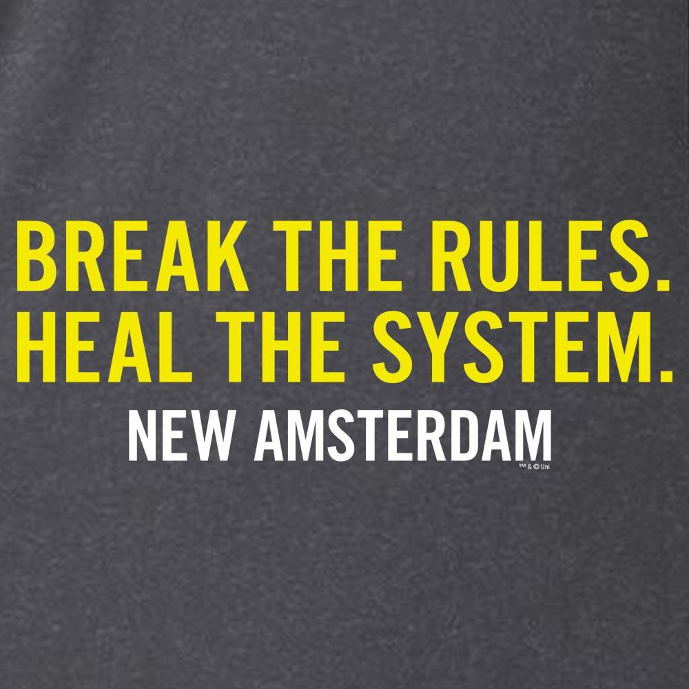 New Amsterdam Break the Rules Women's Relaxed Scoop Neck T-Shirt