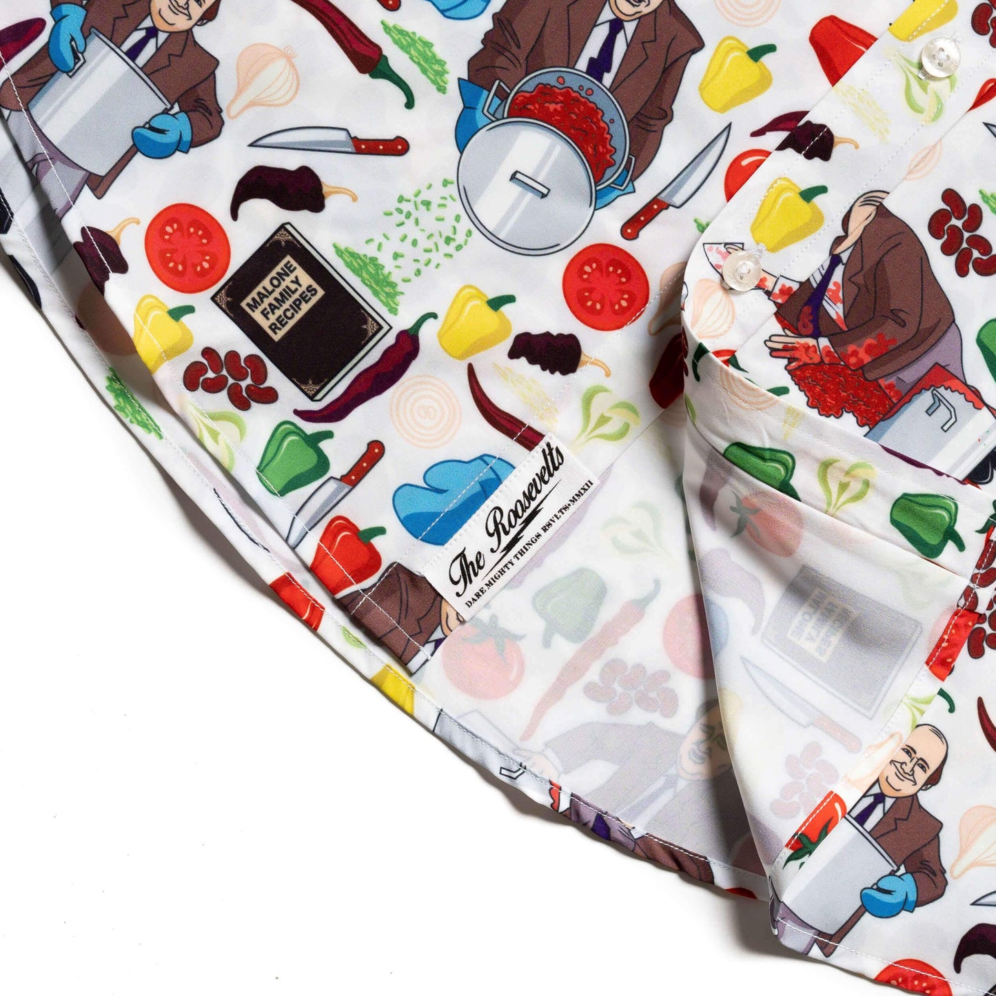 The Office Kevin's Famous Chili Button Down Shirt