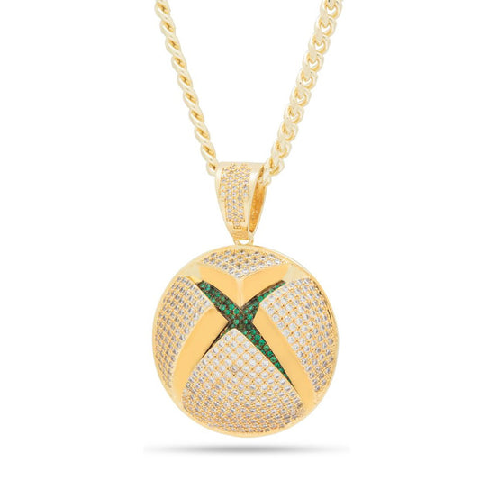 Xbox x King Ice - X Sphere Necklace-2