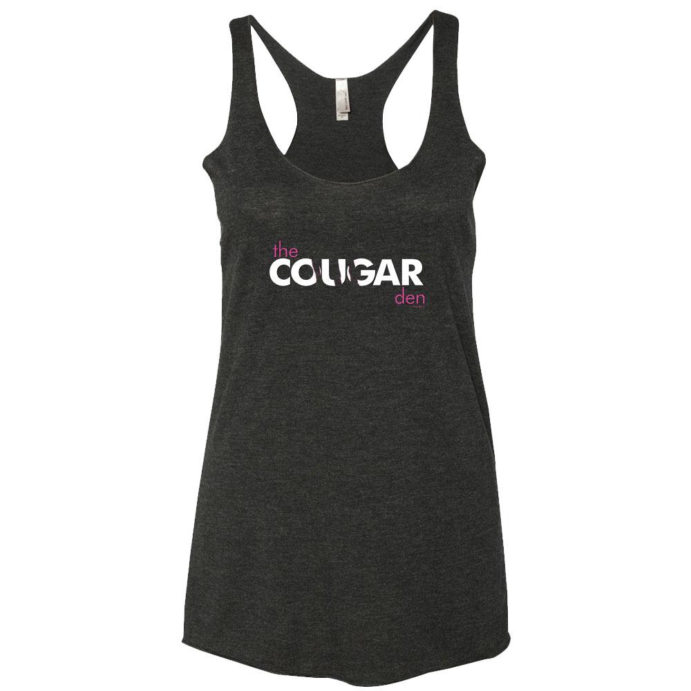 Saturday Night Live Cougar Den Logo Women's Racerback Tank Top