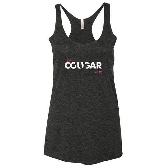 Saturday Night Live Cougar Den Logo Women's Racerback Tank Top