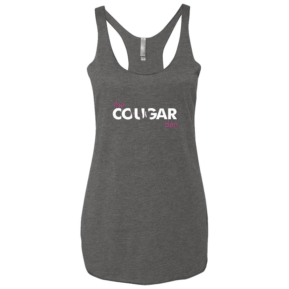 Saturday Night Live Cougar Den Logo Women's Racerback Tank Top