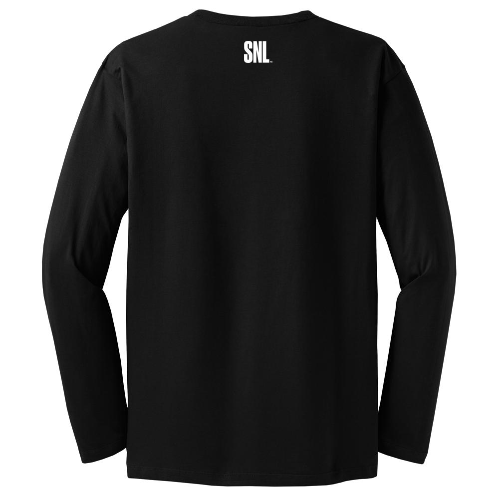 Saturday Night Live David S. Pumpkins Any Questions Black Long Sleeve T Shirt