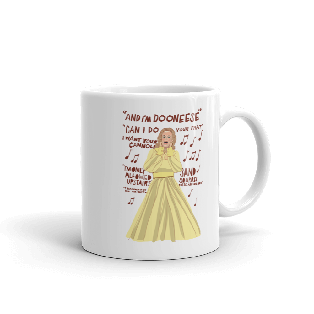 Saturday Night Live Dooneese White Mug