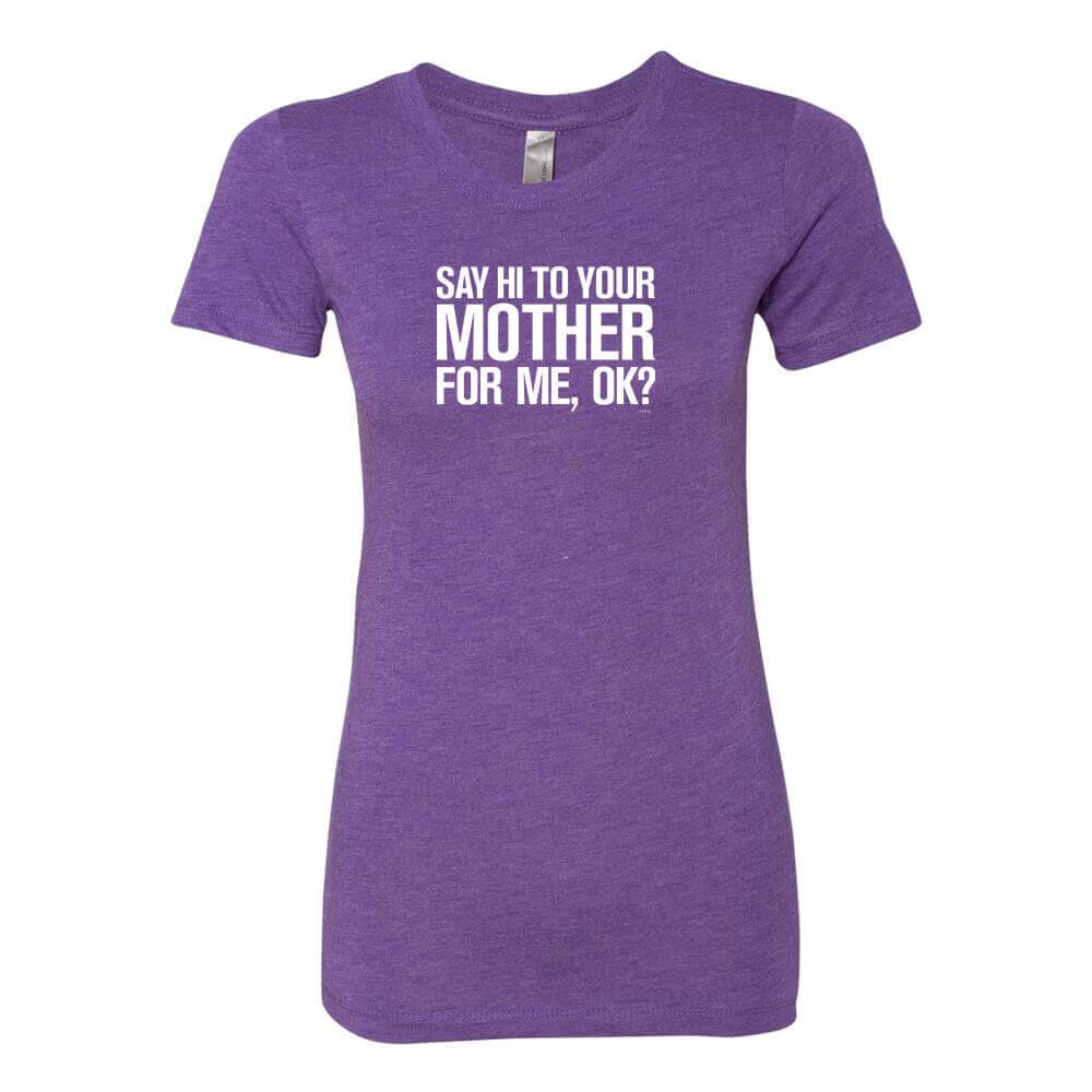 Saturday Night Live Hi Mother Women's Tri-Blend Short Sleeve T-Shirt