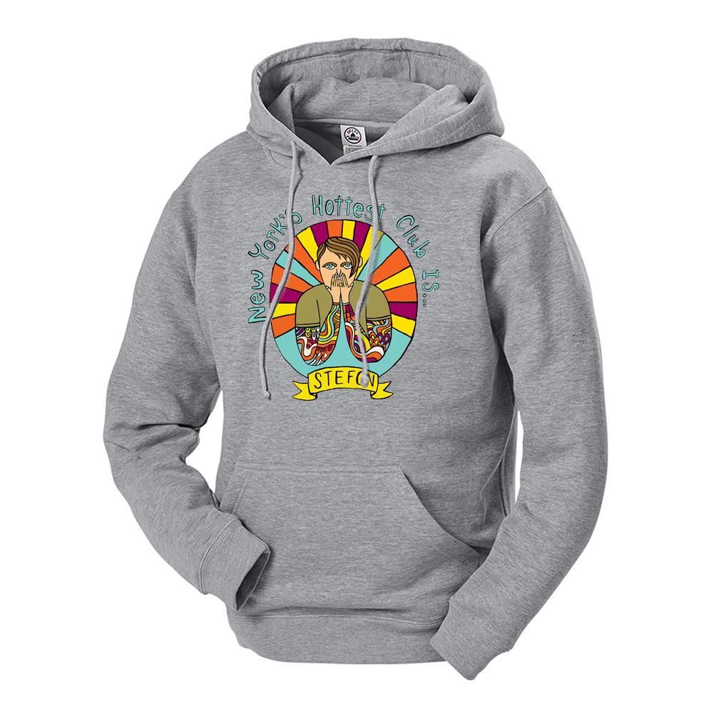 Saturday Night Live Stefon New York's Hottest Club Hooded Sweatshirt