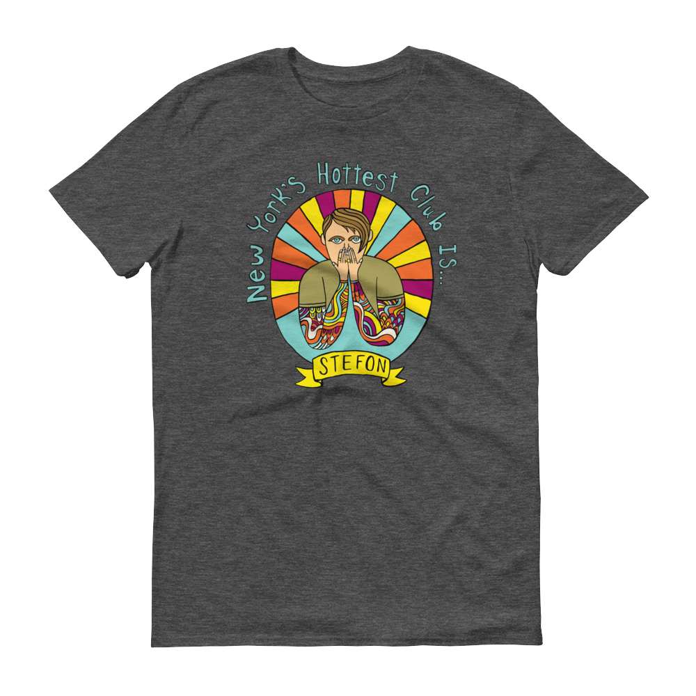 Saturday Night Live Stefon New York's Hottest Club Men's Short Sleeve T-Shirt