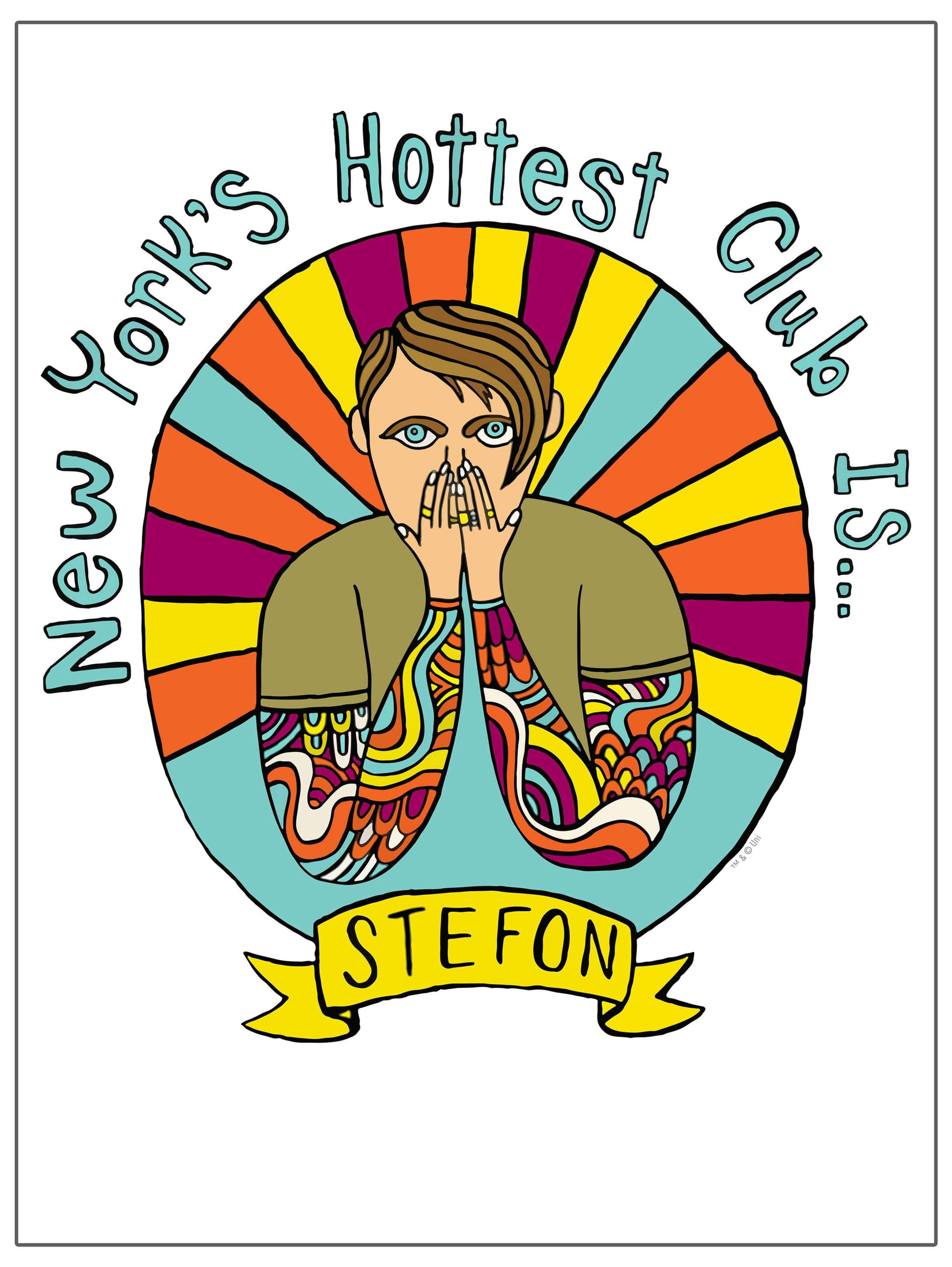 Saturday Night Live Stefon New York's Hottest Club Poster - 18x24