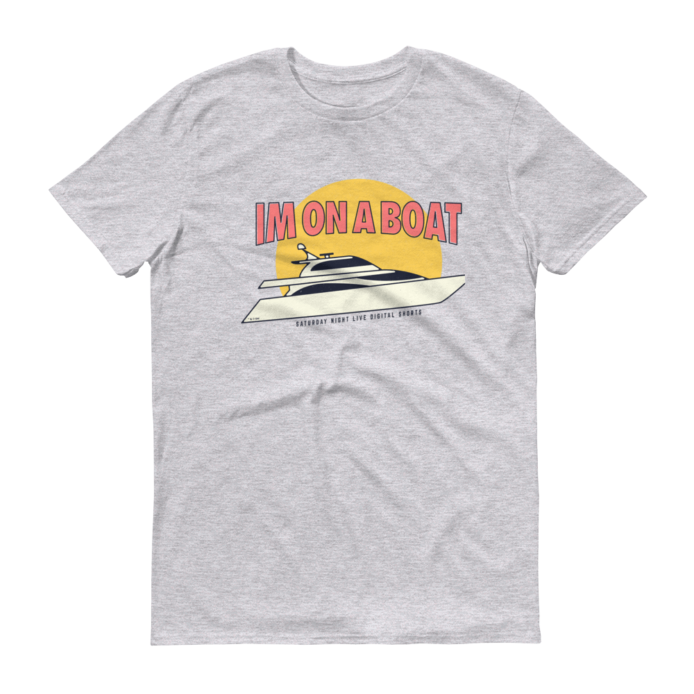 Saturday Night Live I'm on a Boat Men's Short Sleeve T-Shirt