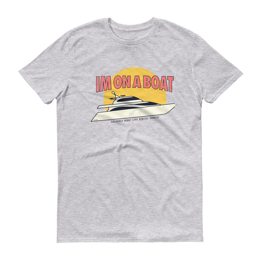 Saturday Night Live I'm on a Boat Men's Short Sleeve T-Shirt