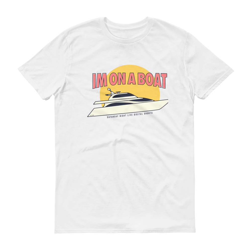Saturday Night Live I'm on a Boat Men's Short Sleeve T-Shirt