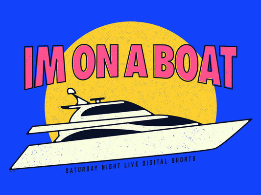 Saturday Night Live I'm on a Boat Poster - 18x24-0