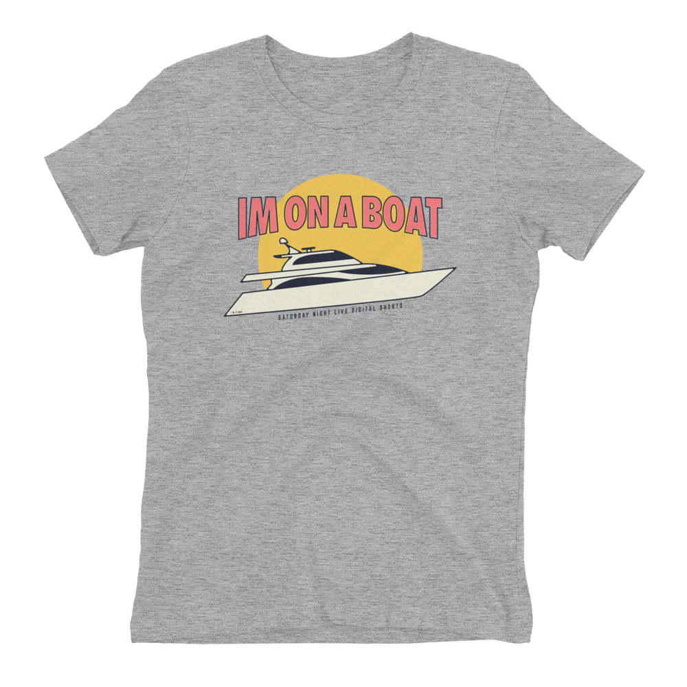Saturday Night Live I'm on a Boat Women's Short Sleeve T-Shirt