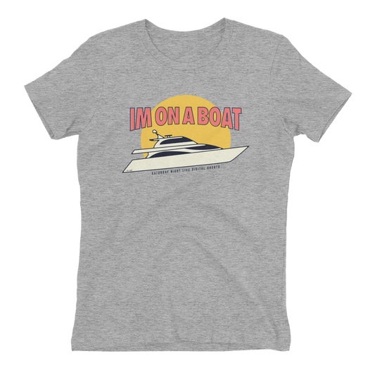 Saturday Night Live I'm on a Boat Women's Short Sleeve T-Shirt