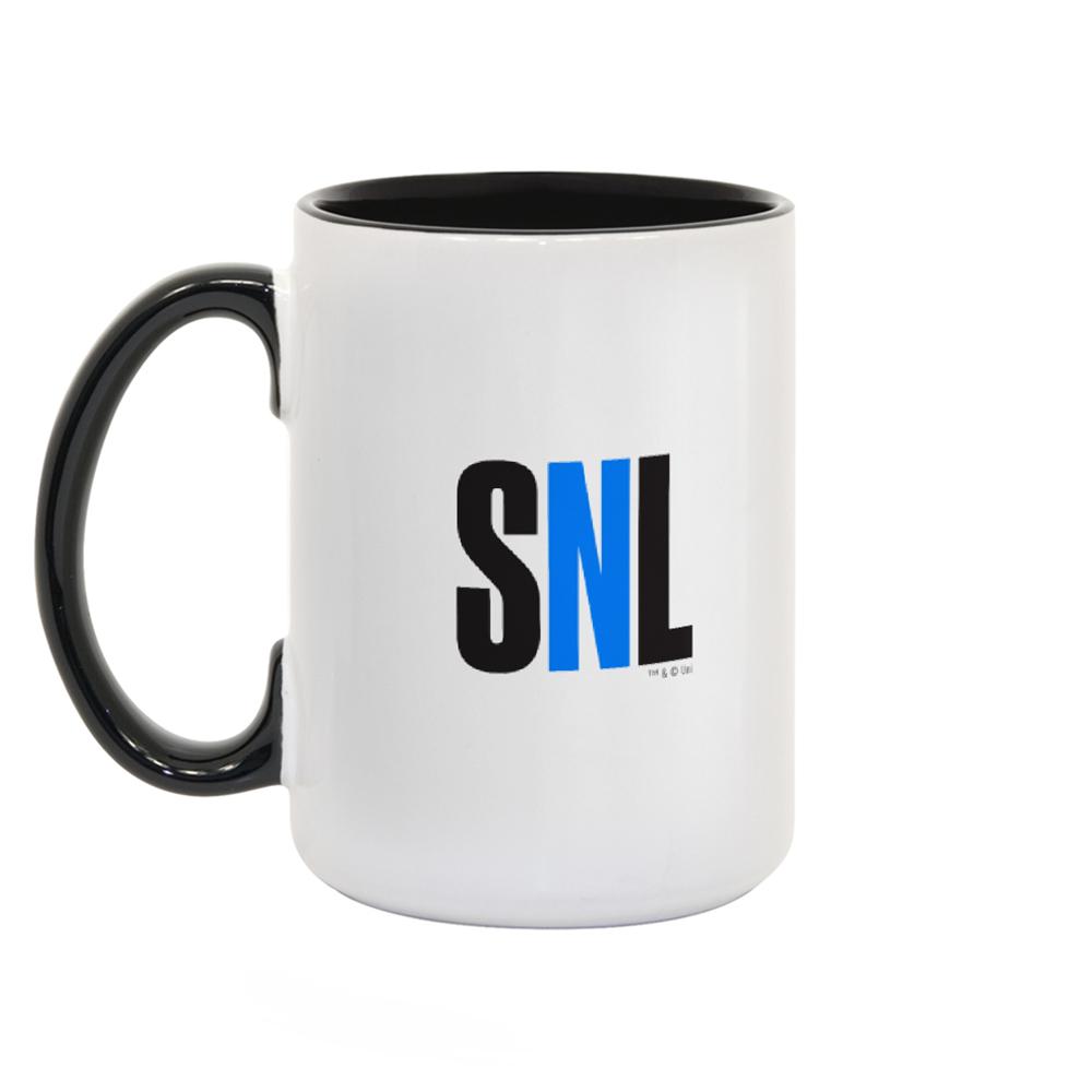 Saturday Night Live It's Saturday Night White and Black Mug