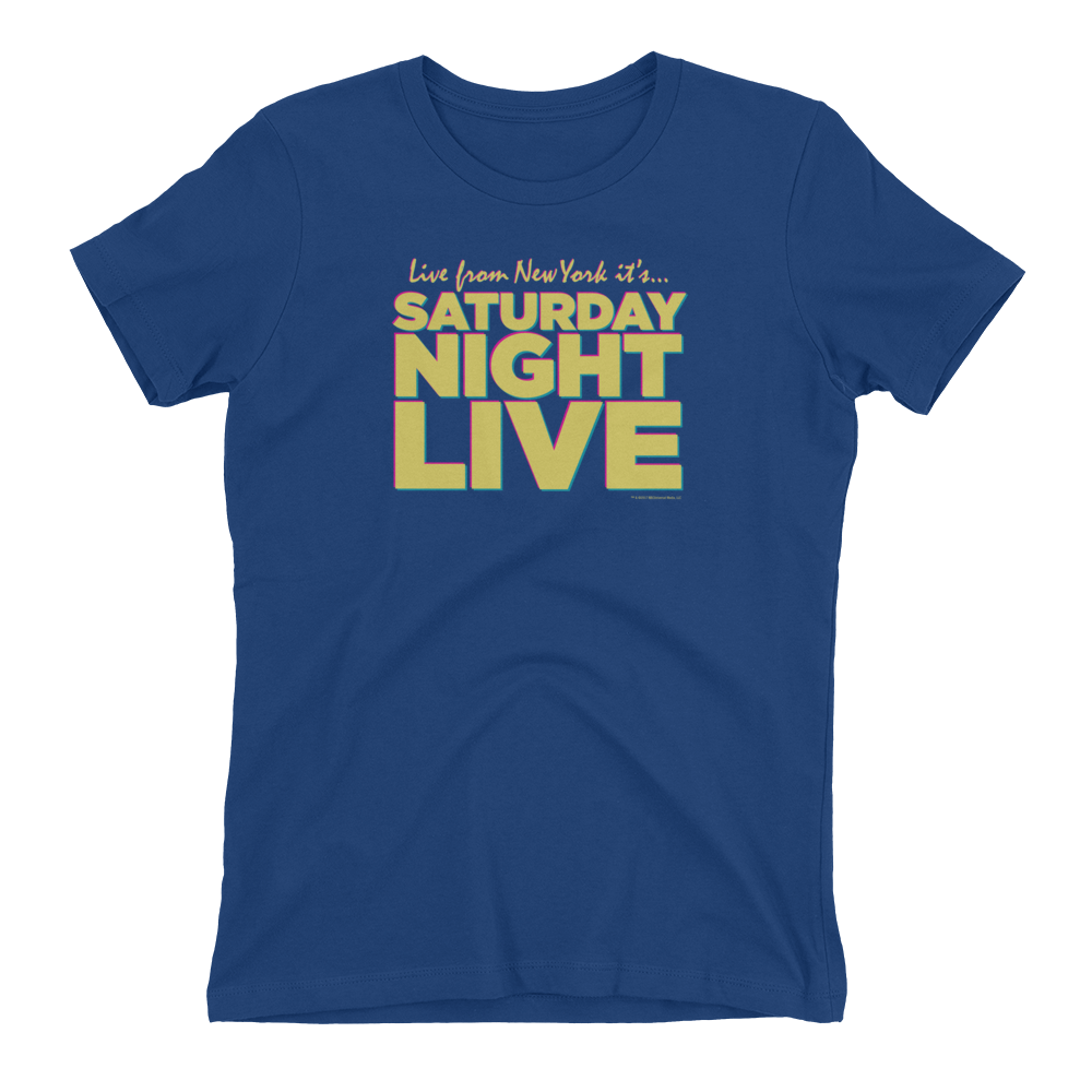 Saturday Night Live Live From New York Women's Short Sleeve T-Shirt