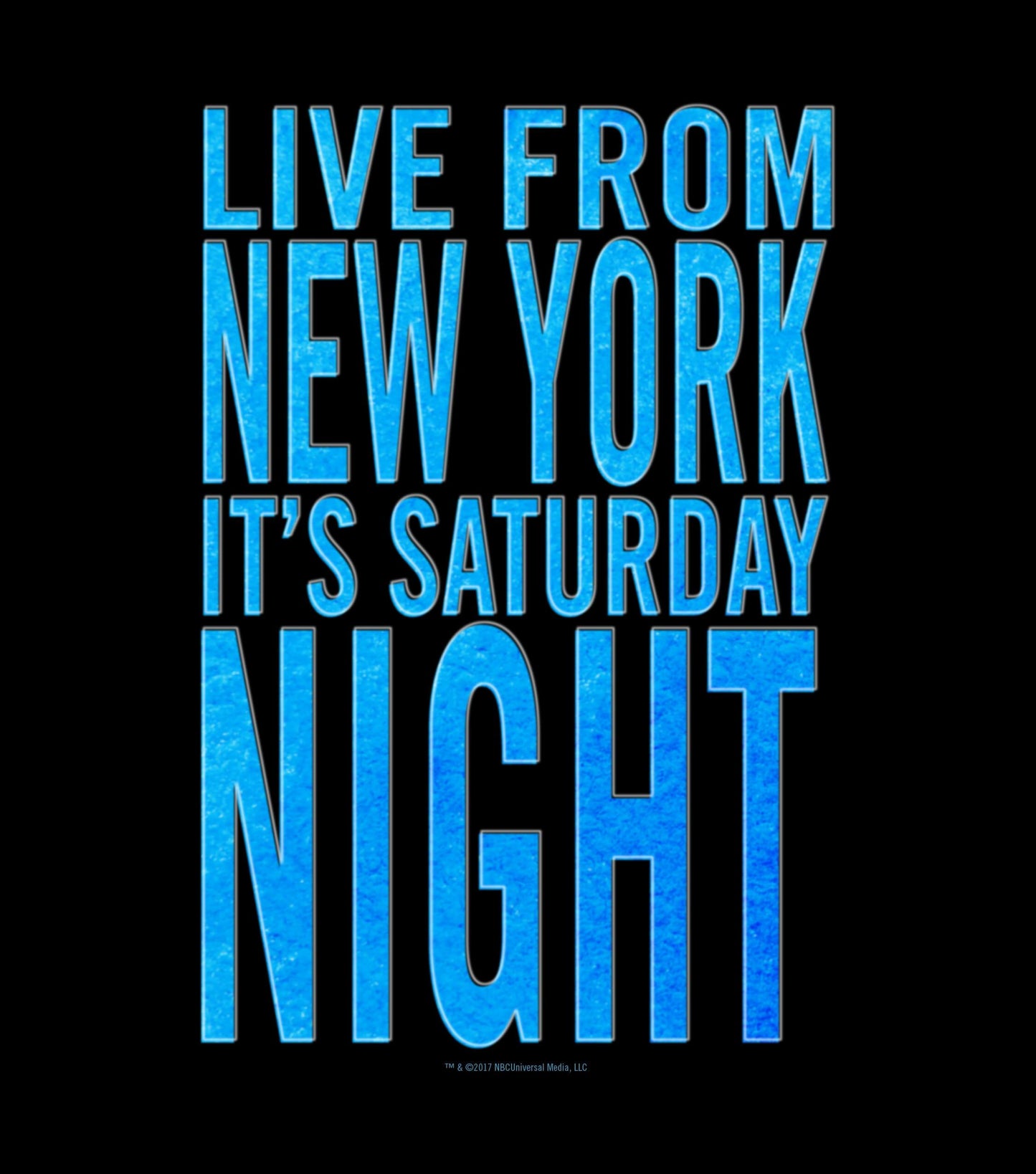 Saturday Night Live It's Saturday Night Men's Short Sleeve T-Shirt