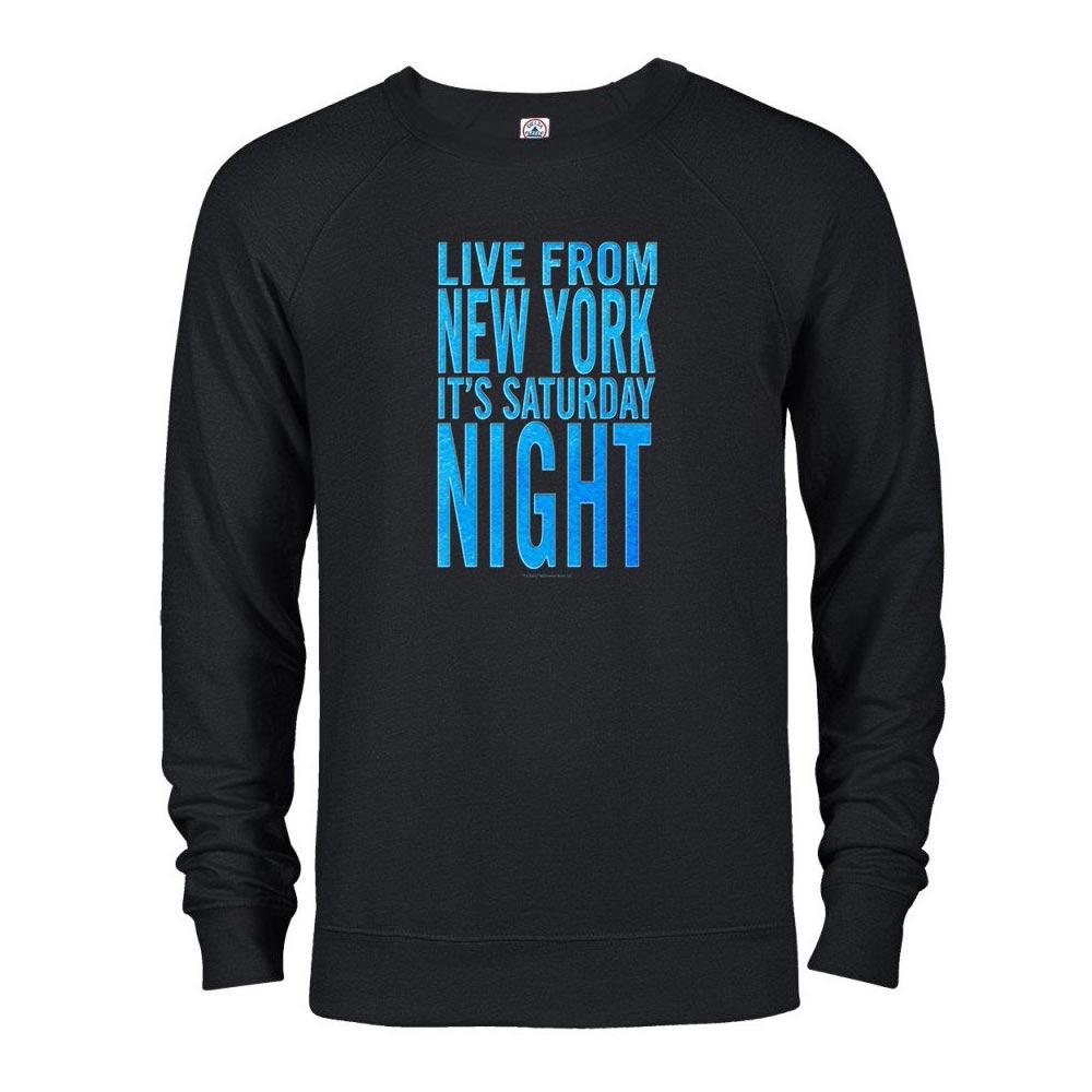 Saturday Night Live It's Saturday Night Crew Sweatshirt
