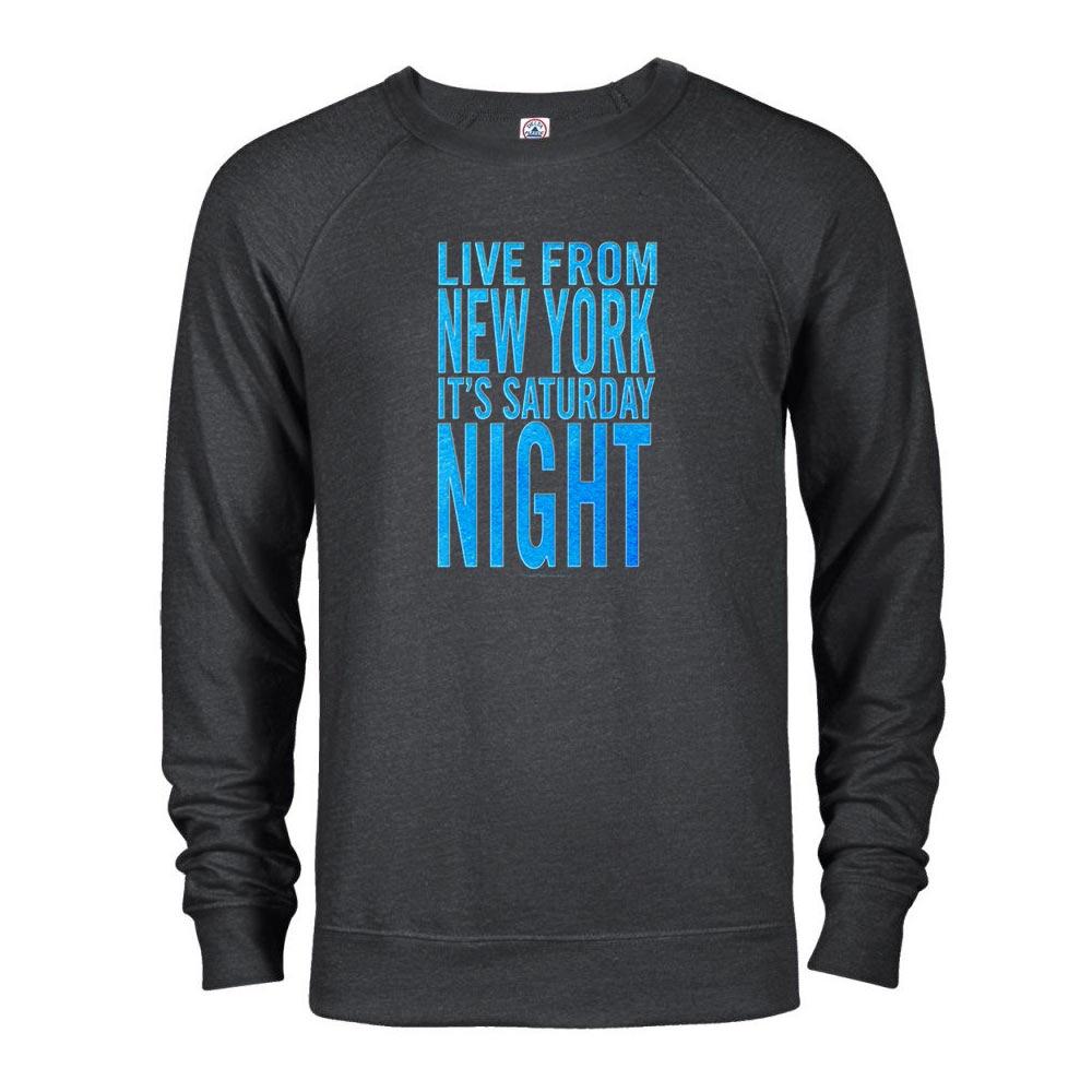Saturday Night Live It's Saturday Night Crew Sweatshirt