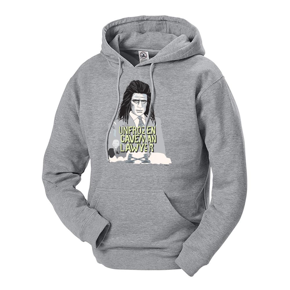 Saturday Night Live Unfrozen Caveman Lawyer Hooded Sweatshirt