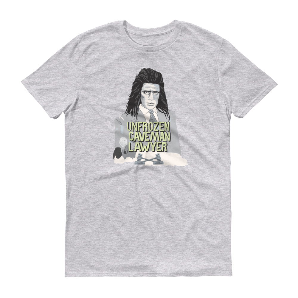 Saturday Night Live Unfrozen Caveman Lawyer Men's Short Sleeve T-Shirt