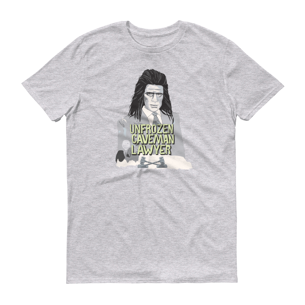 Saturday Night Live Unfrozen Caveman Lawyer Men's Short Sleeve T-Shirt