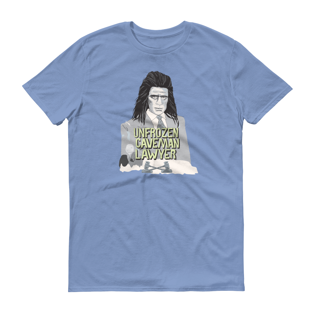 Saturday Night Live Unfrozen Caveman Lawyer Men's Short Sleeve T-Shirt