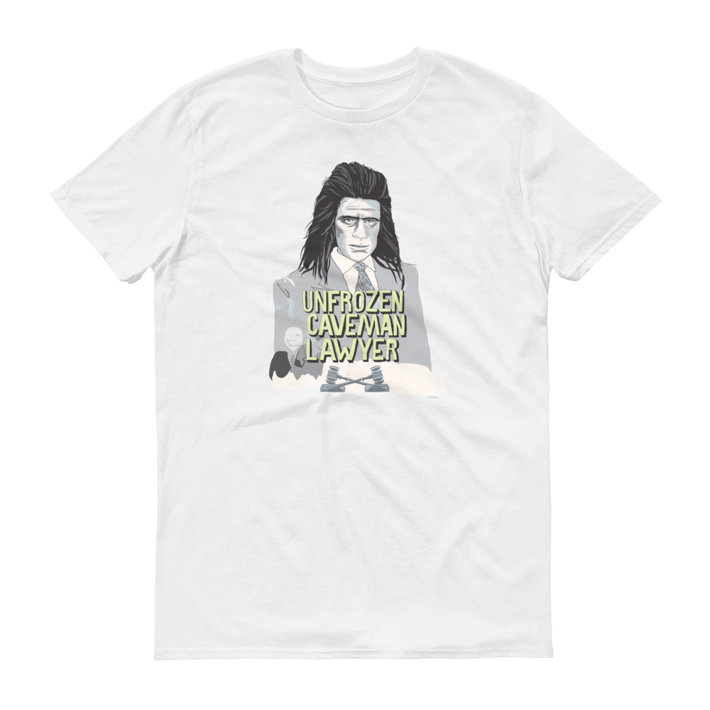 Saturday Night Live Unfrozen Caveman Lawyer Men's Short Sleeve T-Shirt