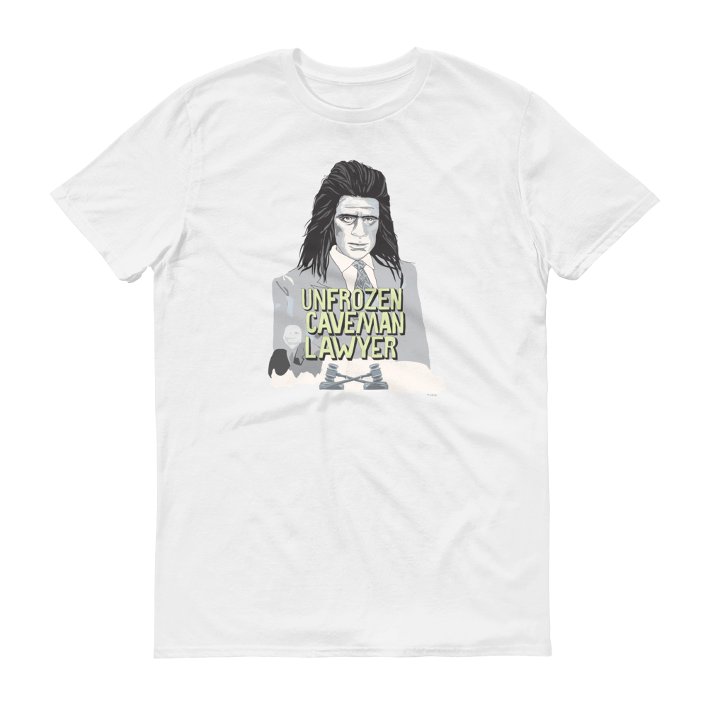 Saturday Night Live Unfrozen Caveman Lawyer Men's Short Sleeve T-Shirt