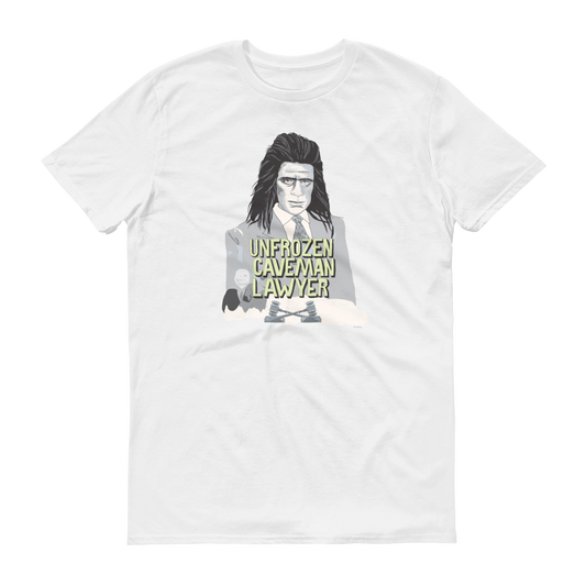 Saturday Night Live Unfrozen Caveman Lawyer Men's Short Sleeve T-Shirt