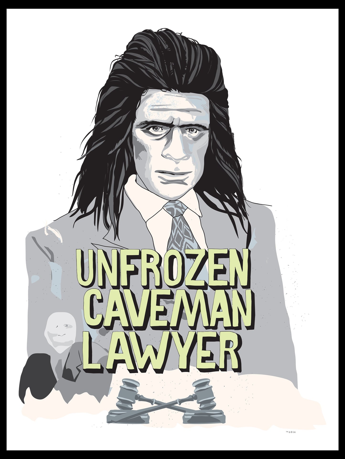 Saturday Night Live Unfrozen Caveman Lawyer Poster - 18x24