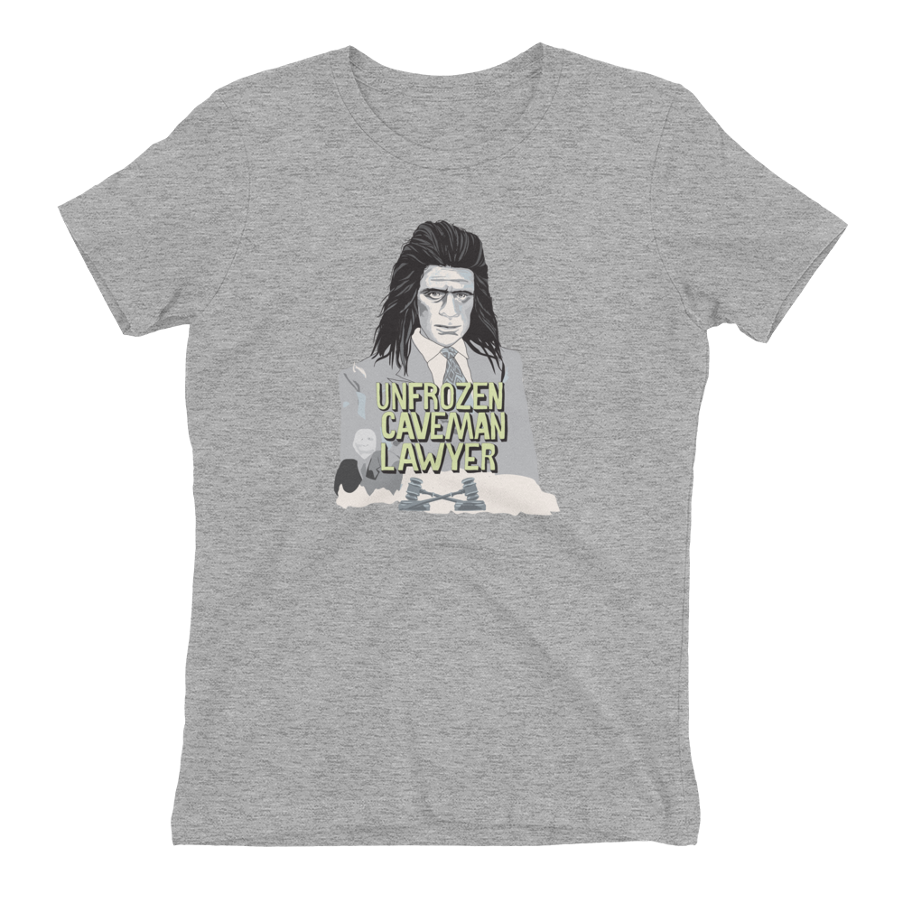Saturday Night Live Unfrozen Caveman Lawyer Women's Short Sleeve T-Shirt