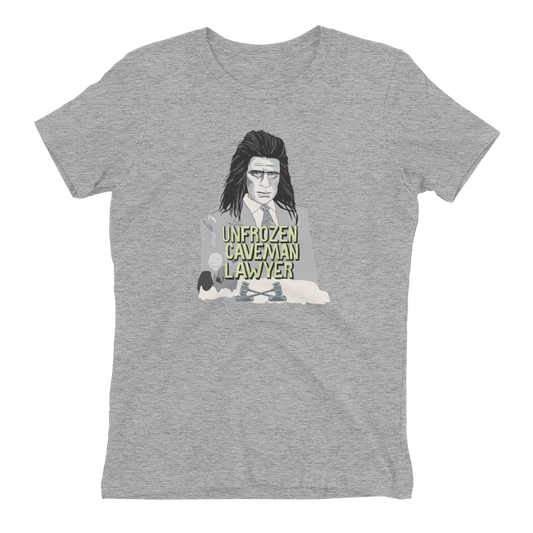 Saturday Night Live Unfrozen Caveman Lawyer Women's Short Sleeve T-Shirt