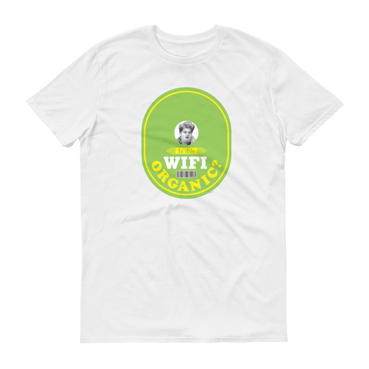 Saturday Night Live is This Wifi Organic? Men's Short Sleeve T-Shirt
