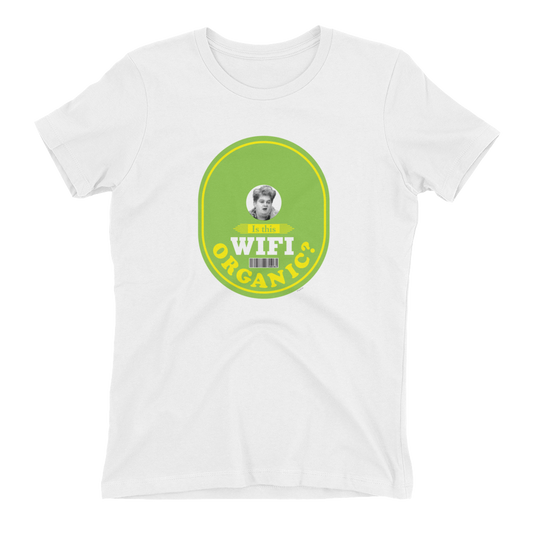 Saturday Night Live is This Wifi Organic? Women's Short Sleeve T-Shirt