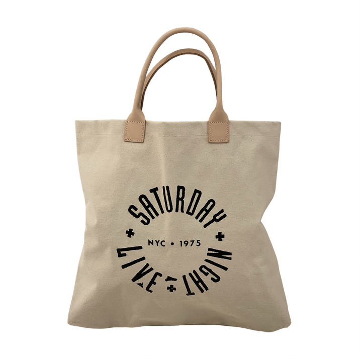 Saturday Night Live Jack + Mulligan Circle Logo Tote