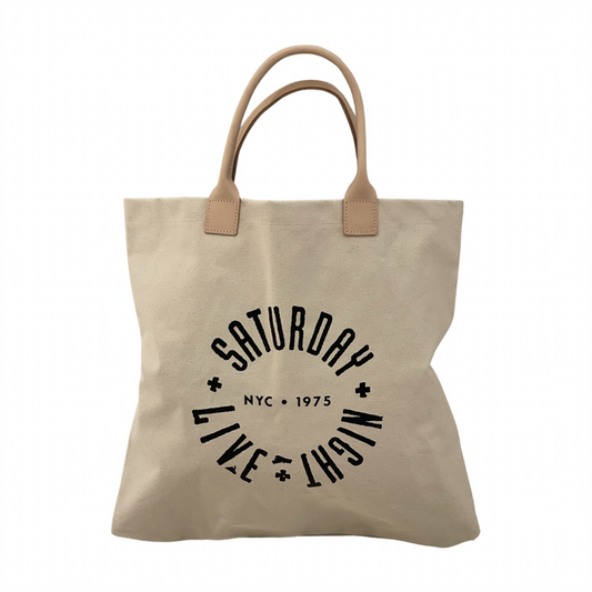 Saturday Night Live Jack + Mulligan Circle Logo Tote-0