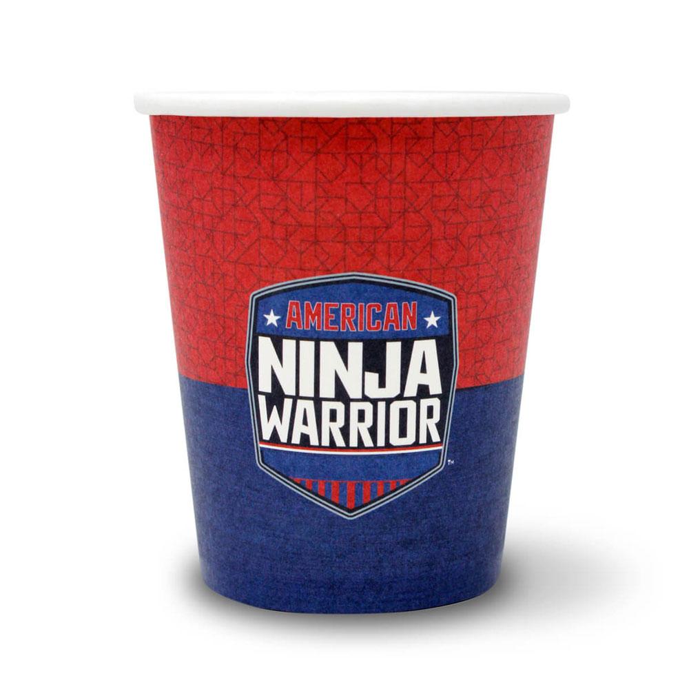 American Ninja Warrior Party Supplies - Paper Cups - Pack of 10