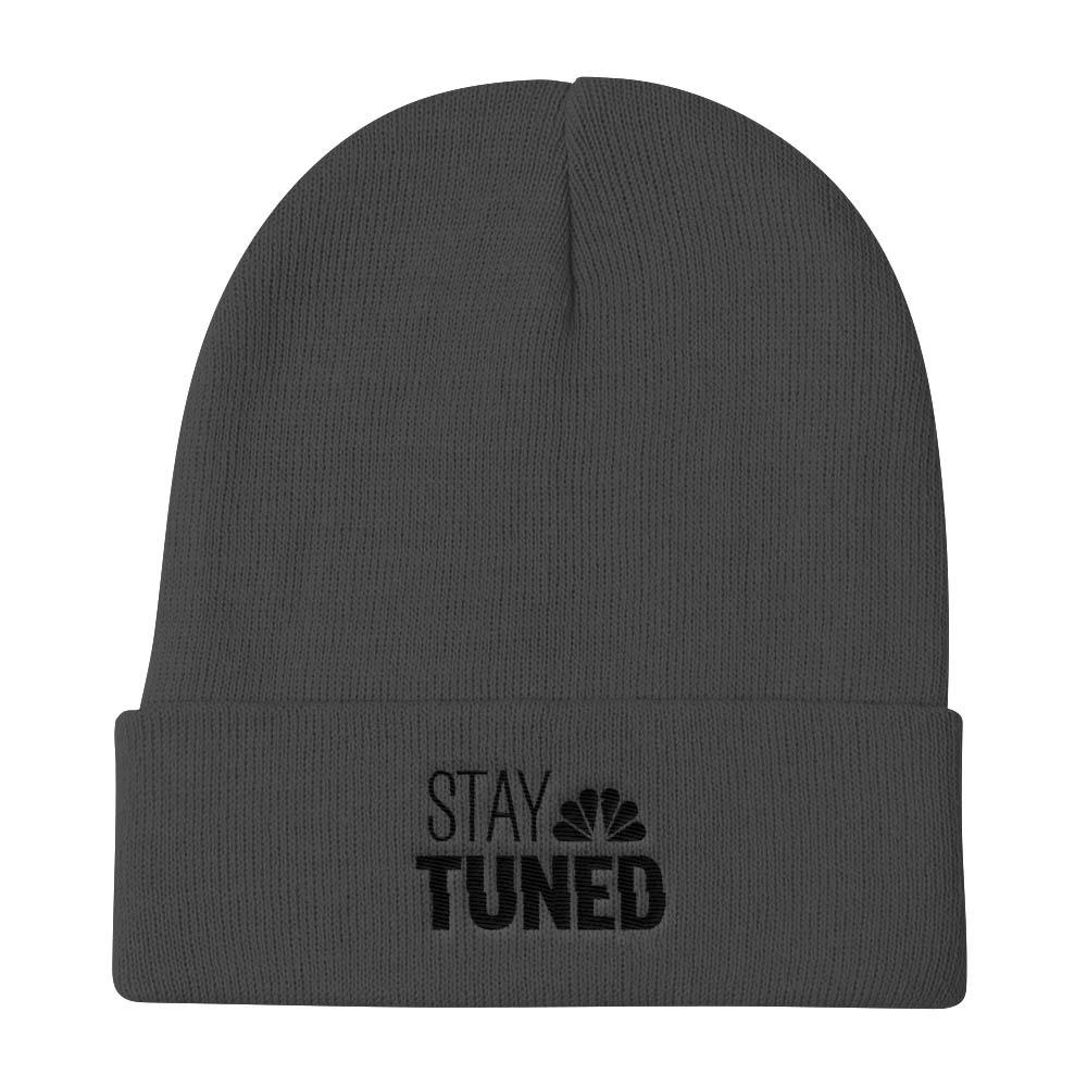 Stay Tuned Embroidered Beanie