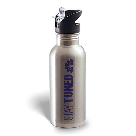 Stay Tuned Stainless Steel Water Bottle-0