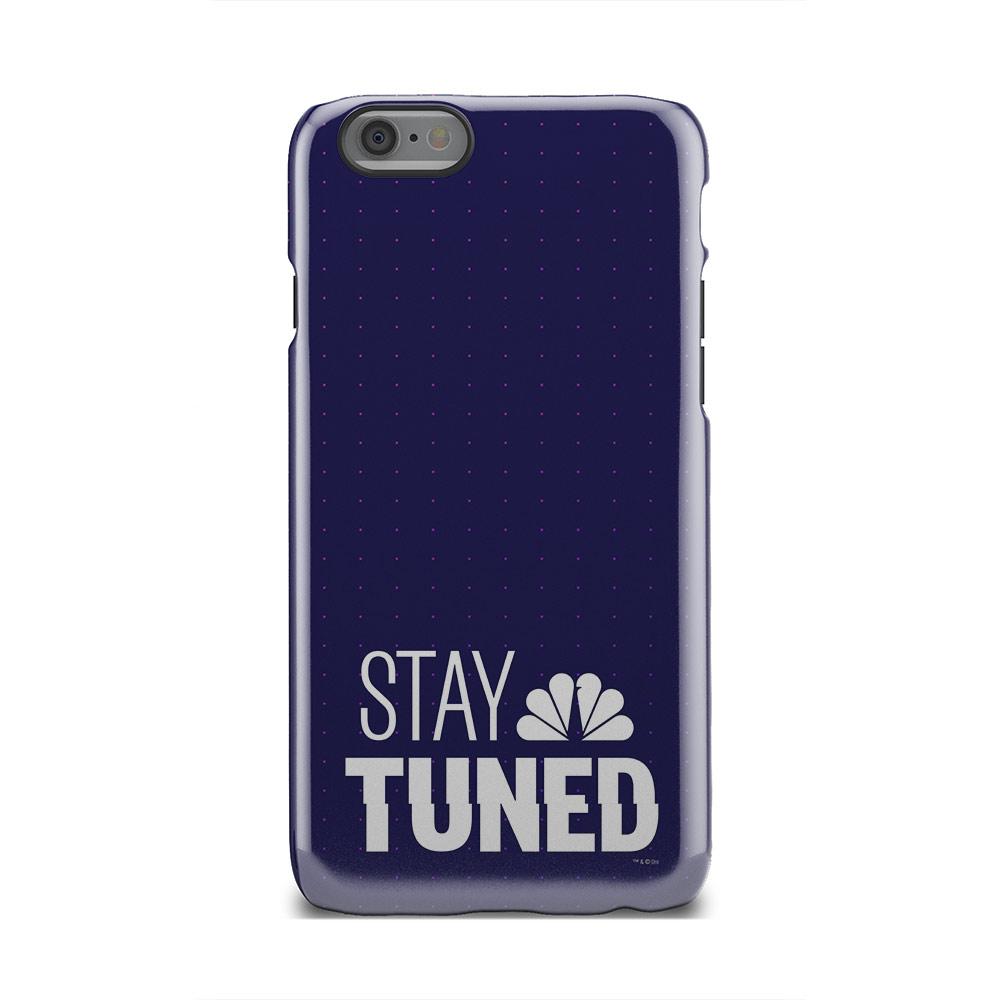 Stay Tuned Stacked Logo iPhone Tough Phone Case