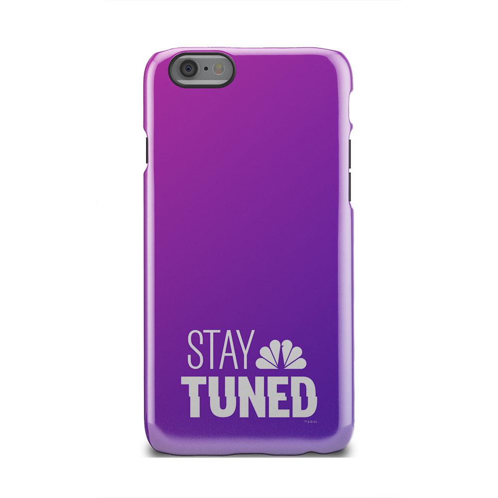 Stay Tuned Stacked Logo iPhone Tough Phone Case