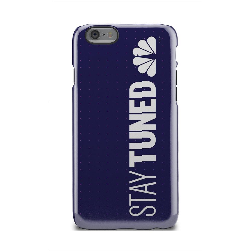 Stay Tuned Vertical Logo iPhone Tough Phone Case