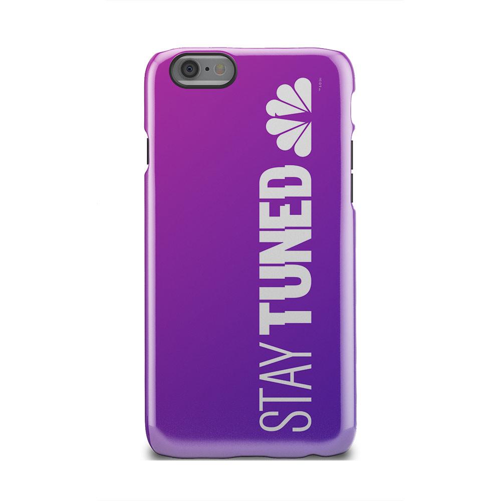 Stay Tuned Vertical Logo iPhone Tough Phone Case