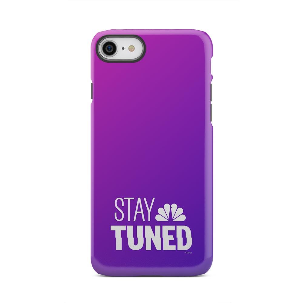 Stay Tuned Stacked Logo iPhone Tough Phone Case