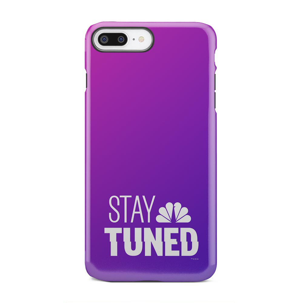 Stay Tuned Stacked Logo iPhone Tough Phone Case