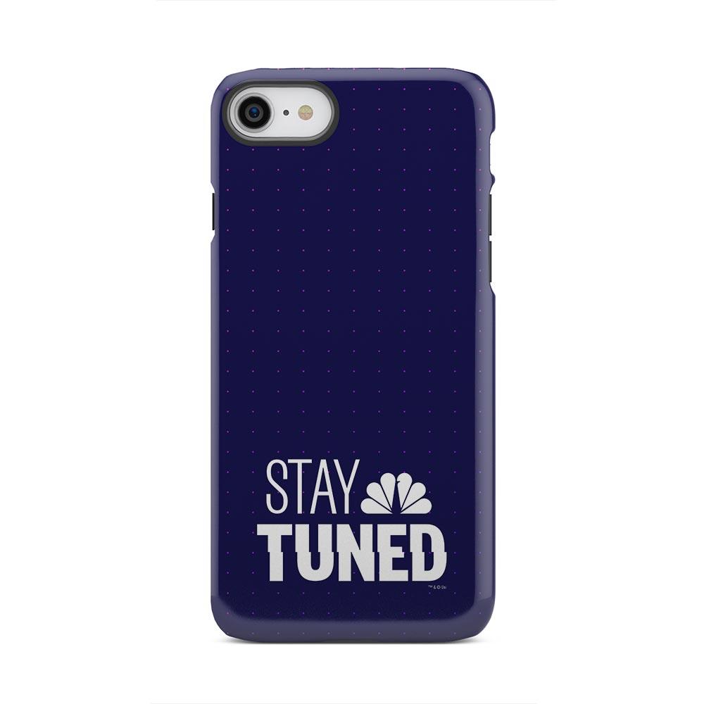 Stay Tuned Stacked Logo iPhone Tough Phone Case