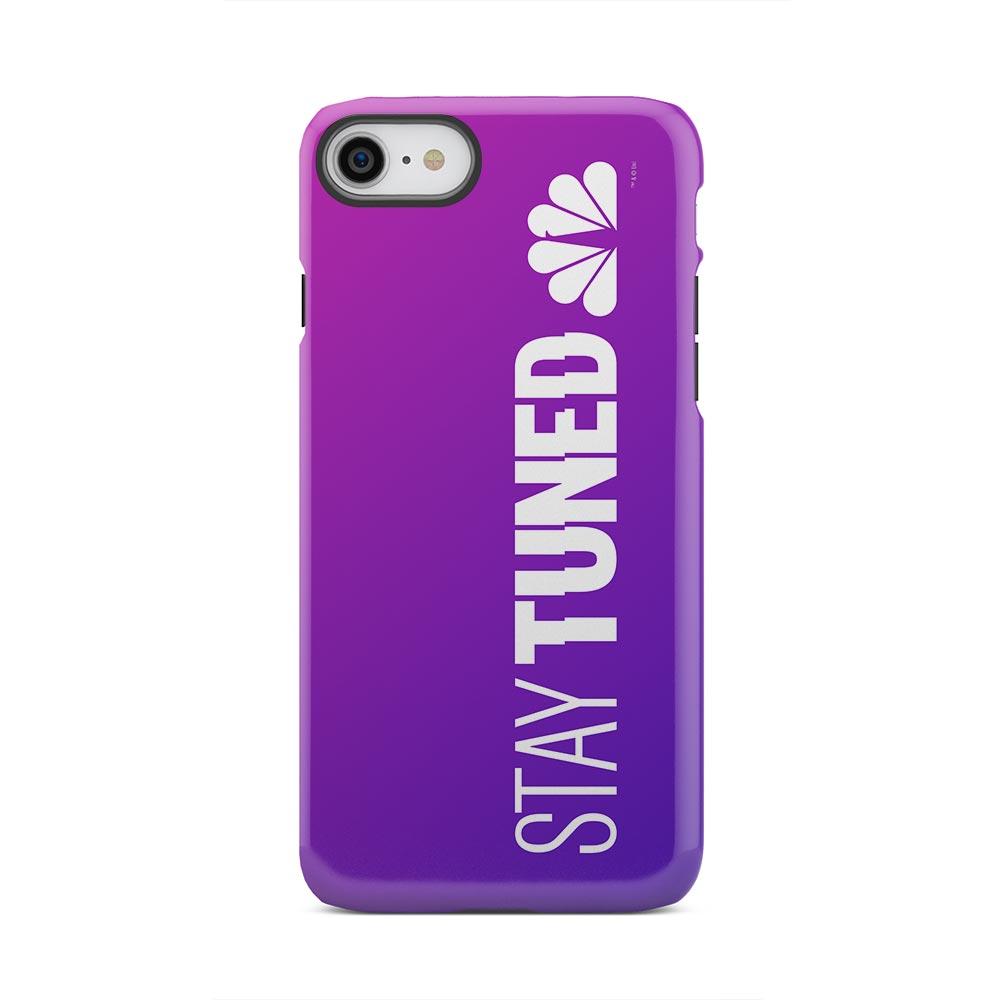 Stay Tuned Vertical Logo iPhone Tough Phone Case